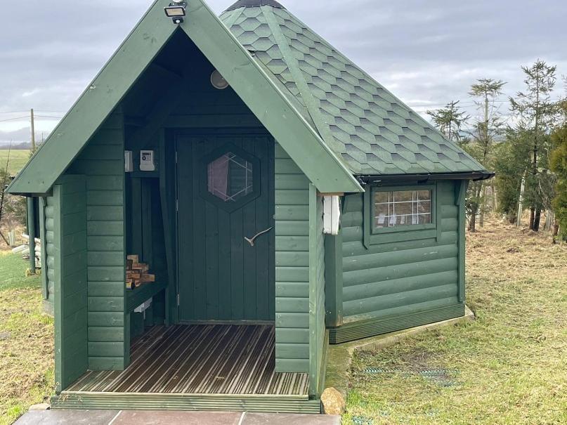 Holly Tree Glamping Cabins Wigglesworth Zewnętrze zdjęcie
